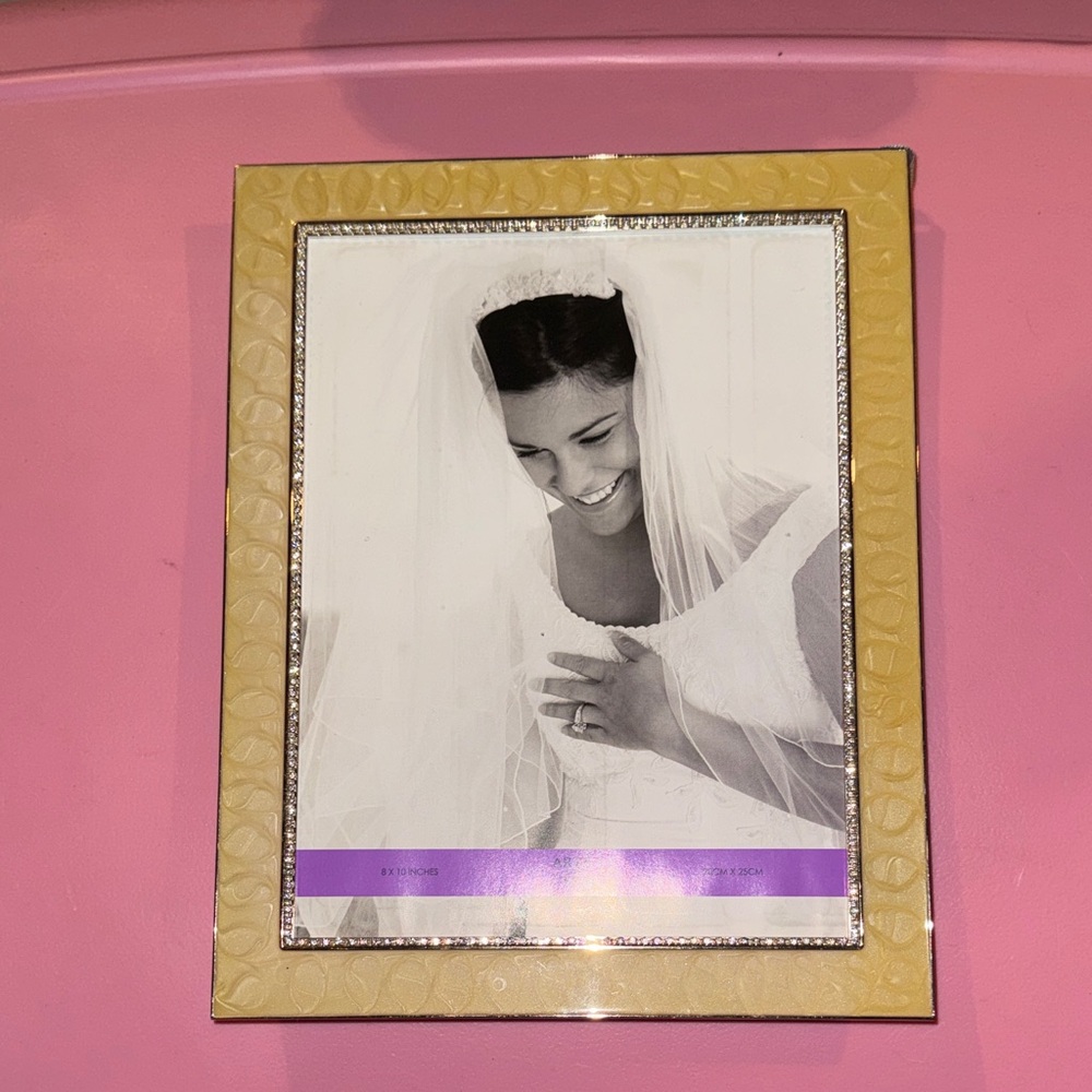 Gold Patterned Picture Frame